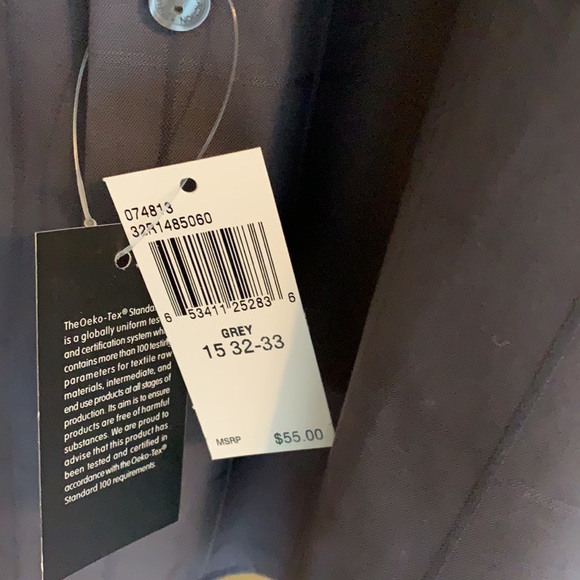 Men’s grey Kenneth Cole button up - Picture 3 of 4